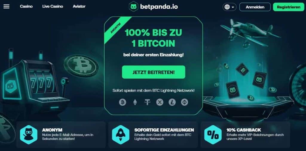 Betpanda.io - Ripple Casinos