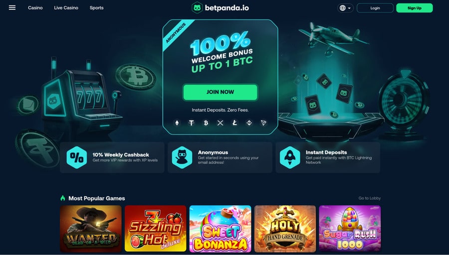 betpanda casinos on trust wallet