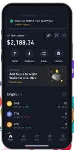 binance android wallet