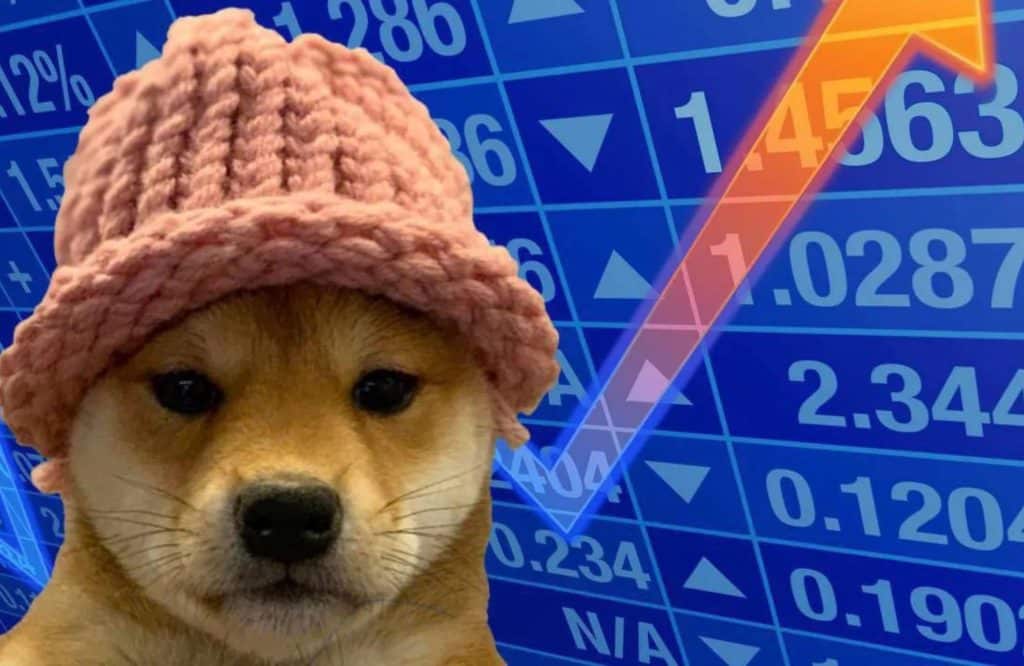 WIF Price Analysis: Leading the pack for the rise is dogwifhat (WIF), the Solana meme coin which has done a 30% jump in just a week.