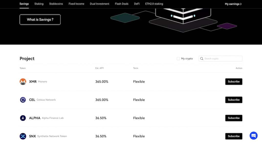 OKX Staking