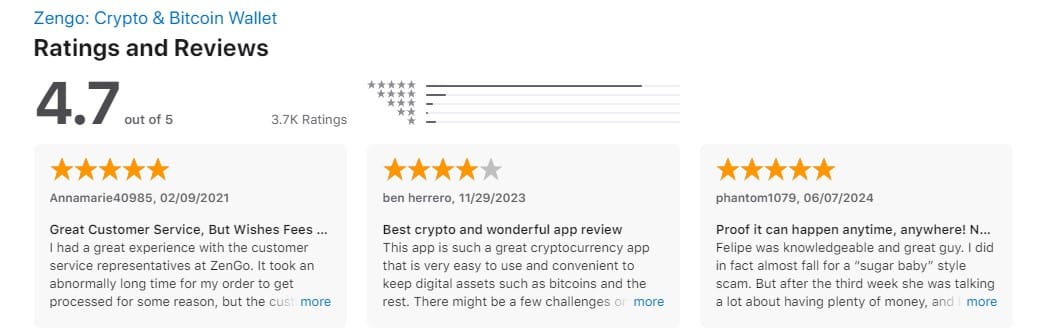 Zengo App Store review