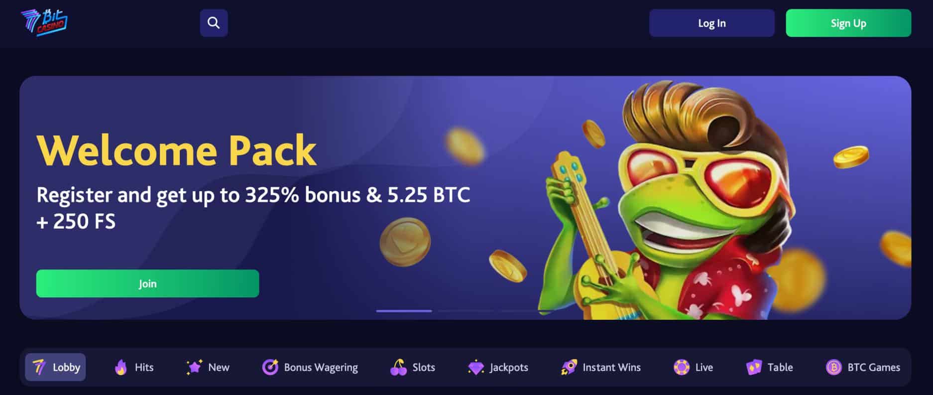 7BitCasino slots bonus