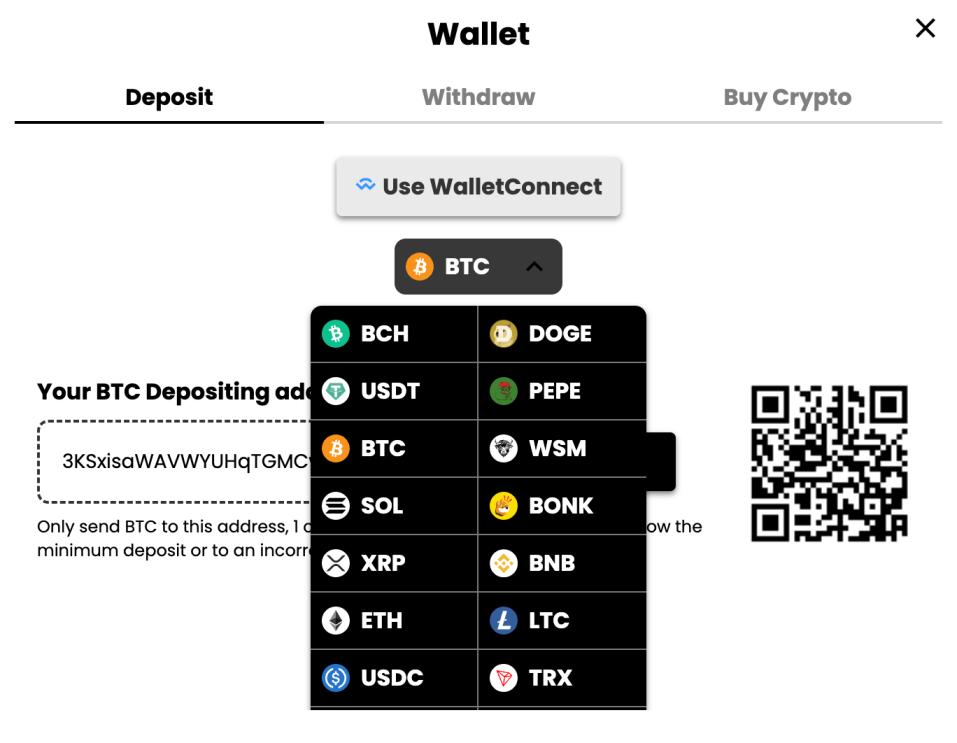 how to use Bitcoin to play slots