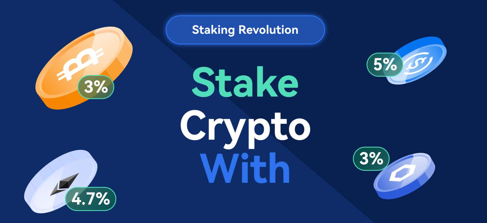 Staking rewards at Margex