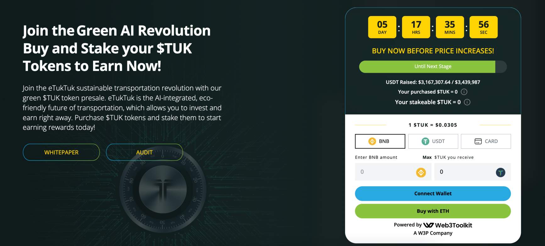 eTukTuk presale 