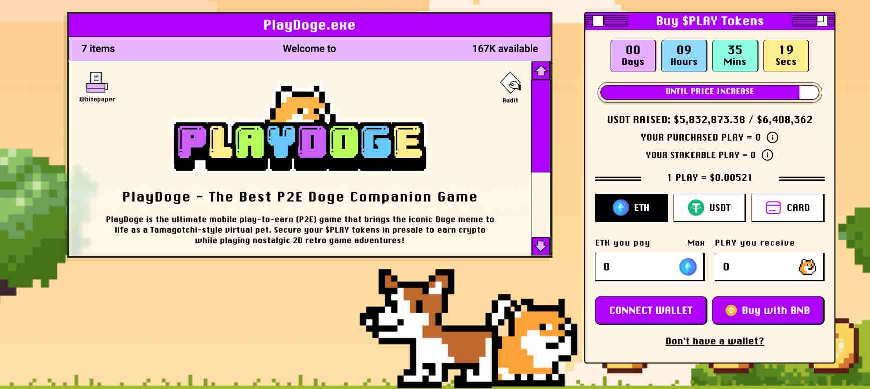 PlayDoge presale 