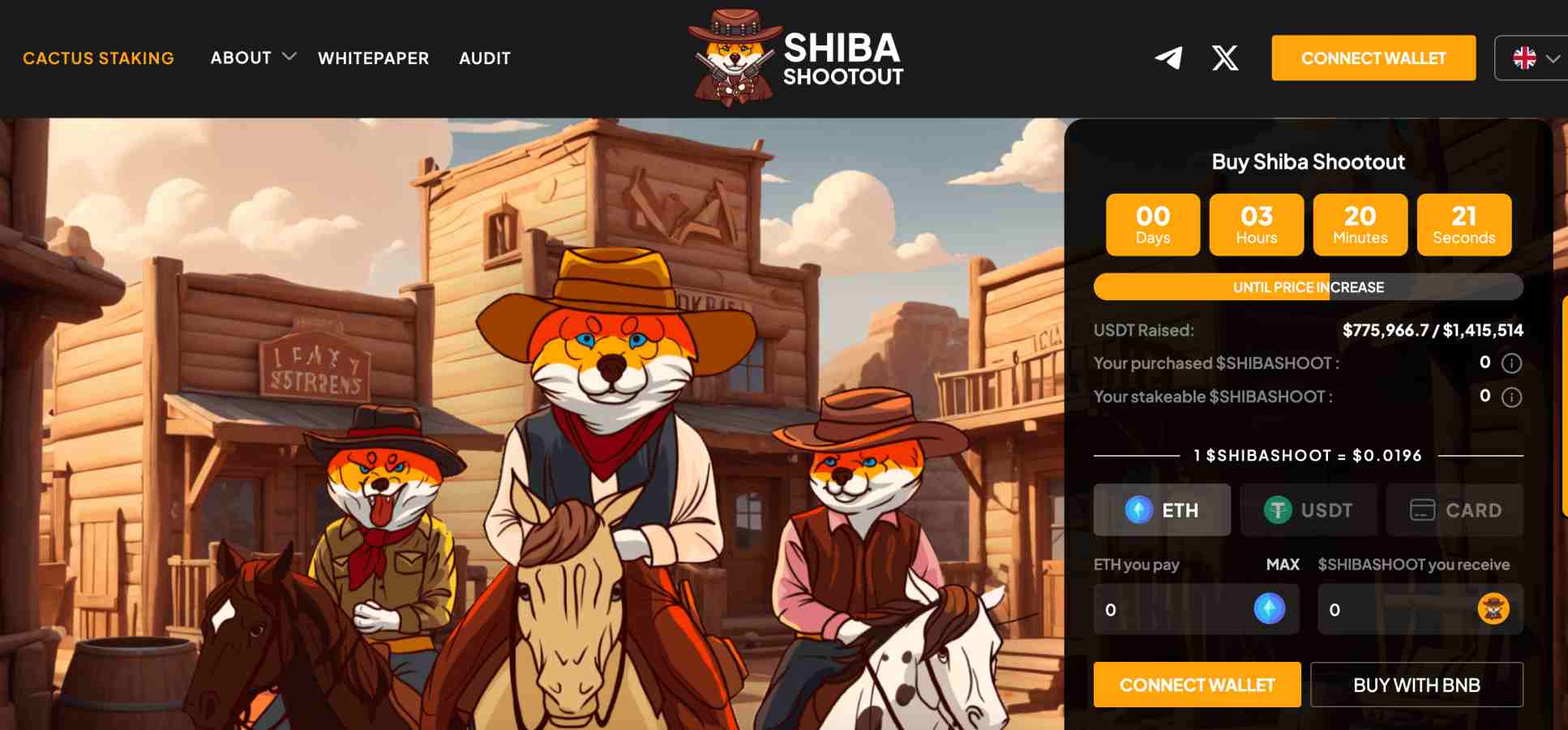 Shiba Shootout presale