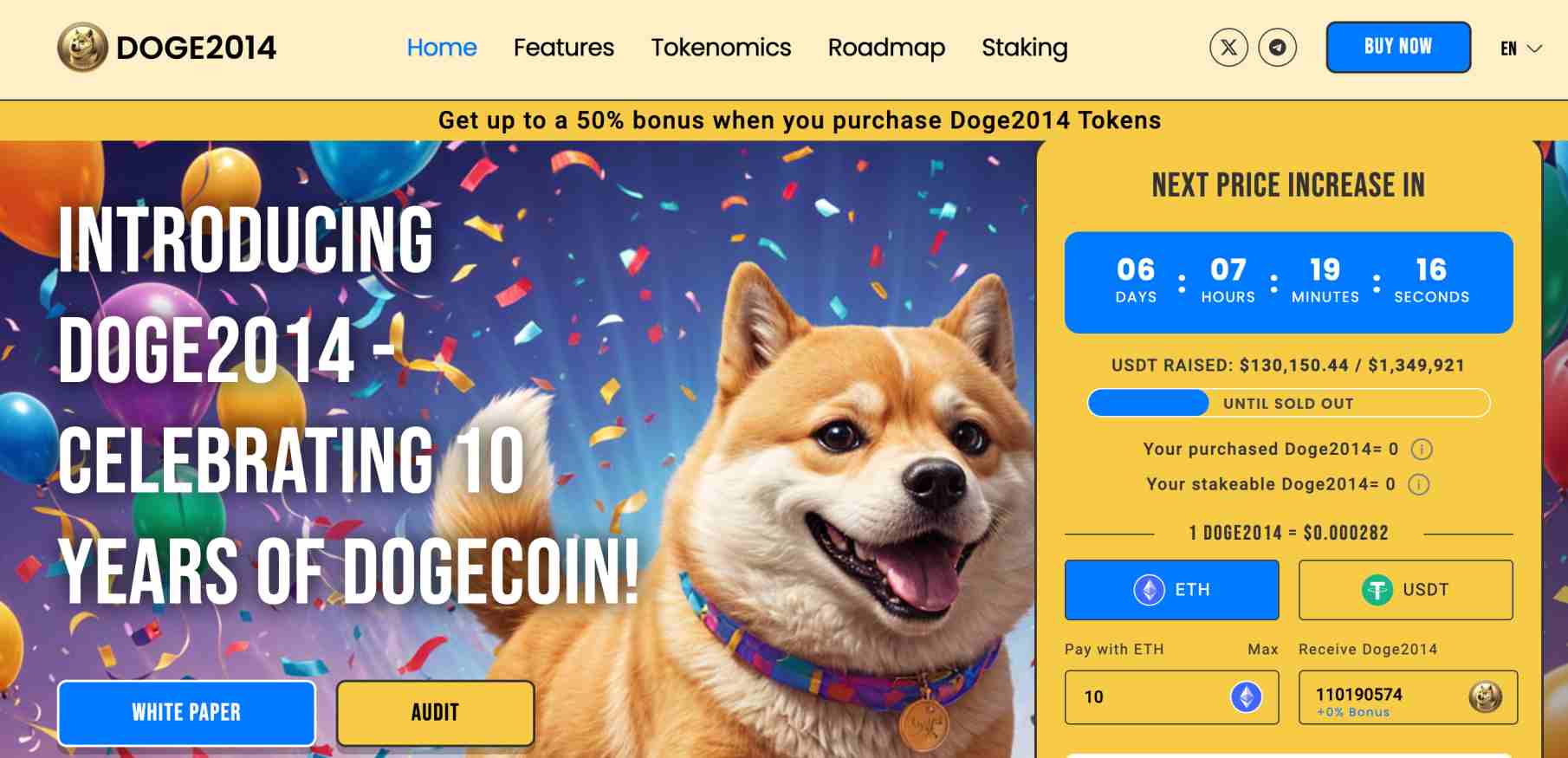 Doge2014 ICO