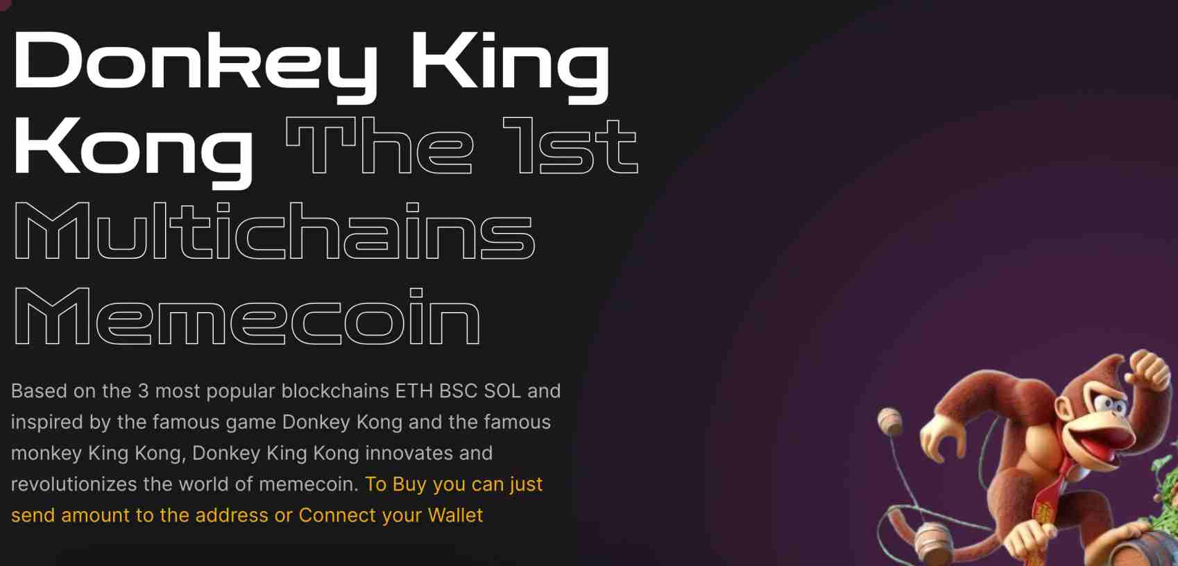 Donkey King Kong presale