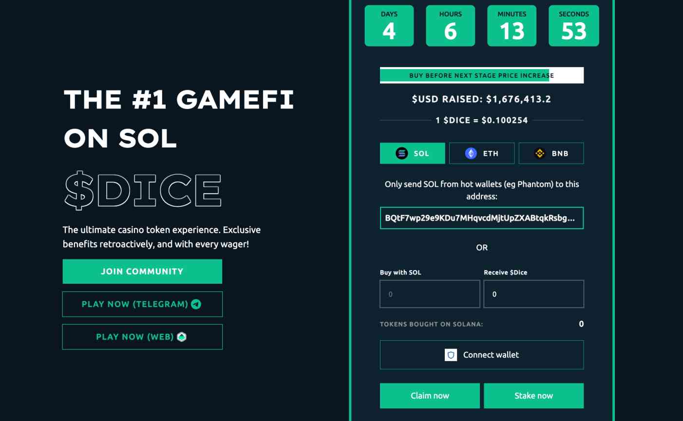 GambleFi token