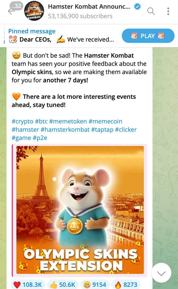 Hamster Kombat Telegram