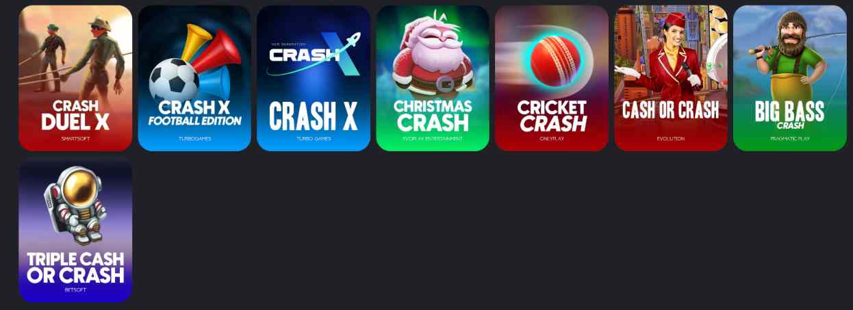 Instant Casino crash games