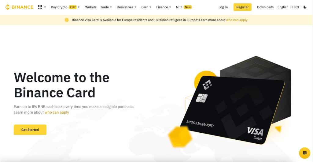 Binance Finanzierung