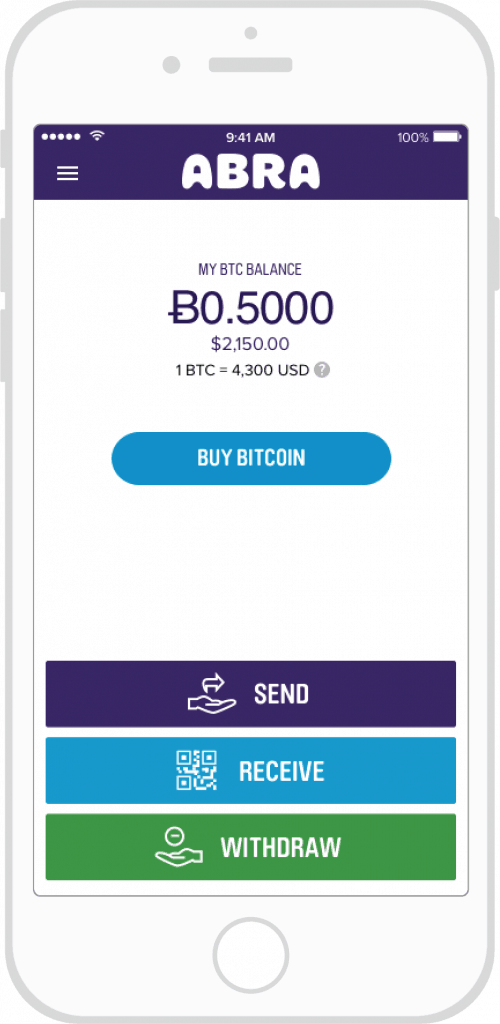 Abra wallet