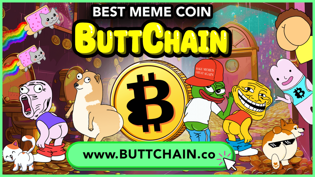 Best new cryptocurrencies to invest in: ButtChain meme project