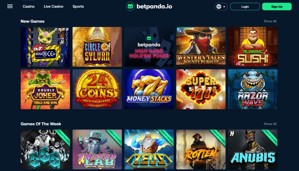 Betpanda TON Casino