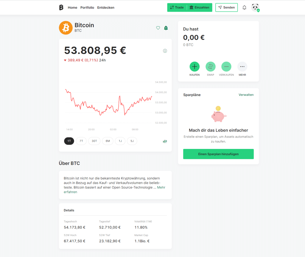 bitpanda bitcoin kaufen