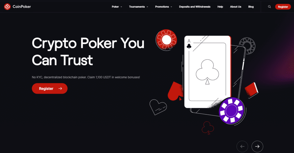 CoinPoker Solana Casino