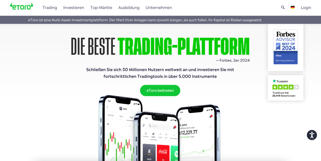 eToro Home