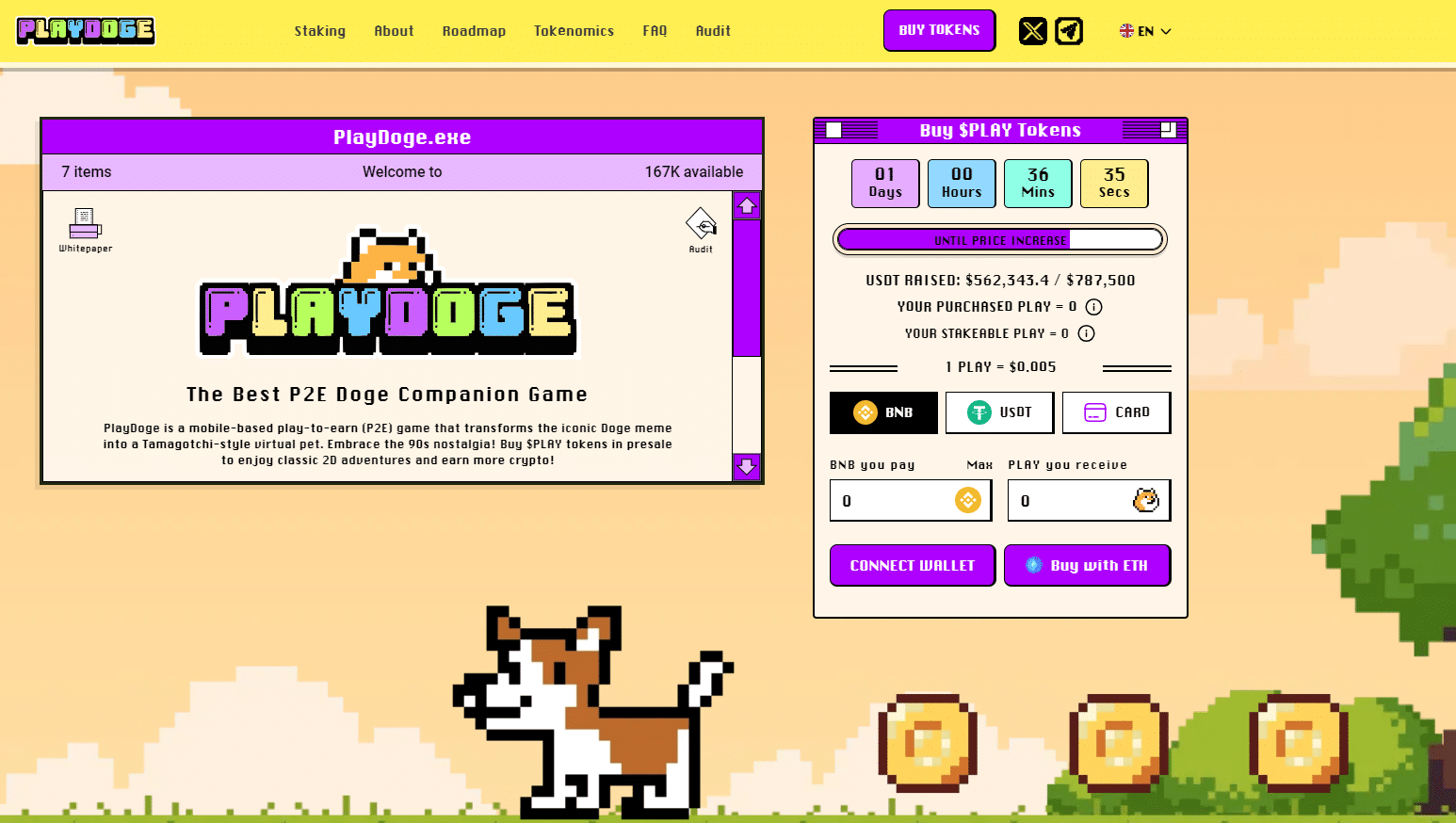 Playdoge New Site