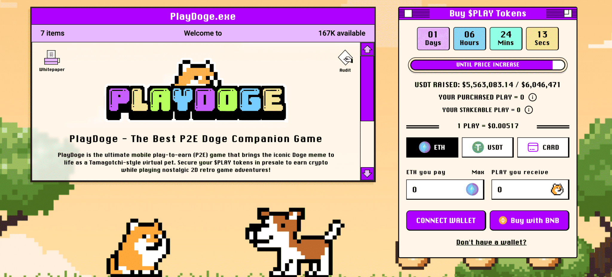 PlayDoge presale