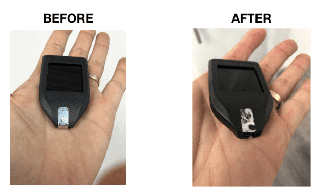 TREZOR seal