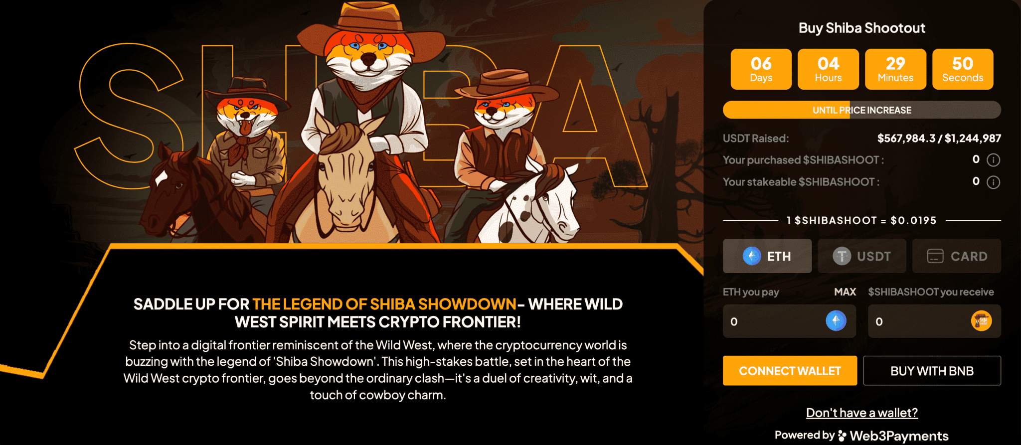 Shiba Shootout presale