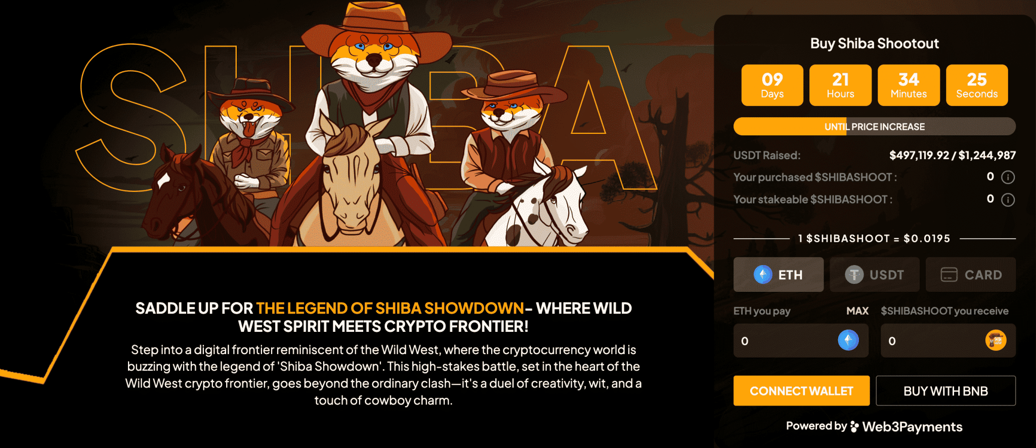 ShibaShootout presale