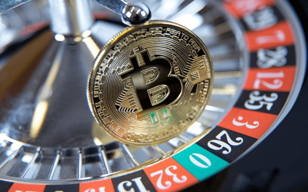 bitcoin gambling table