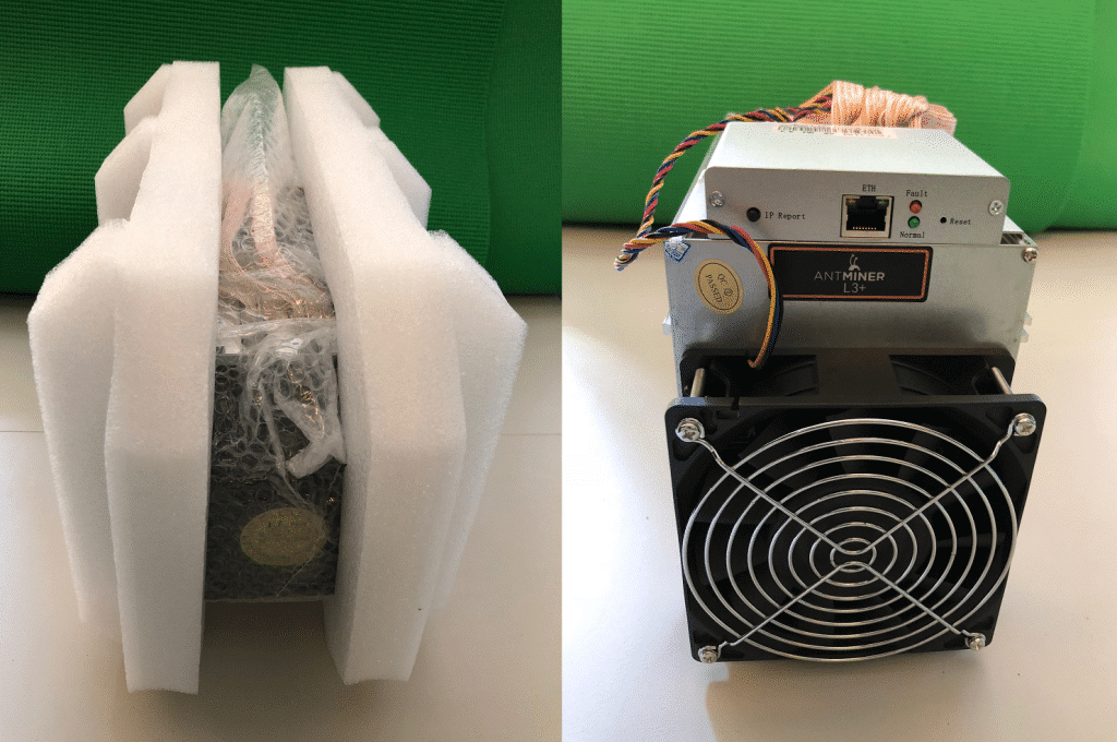 Antminer L3+ Unboxed