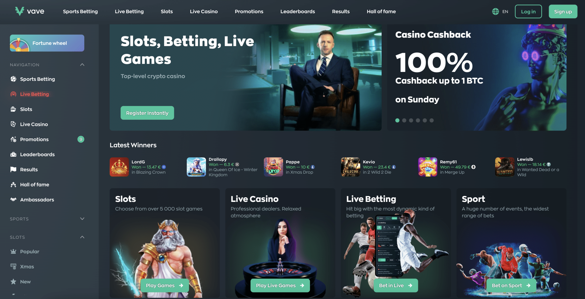 vave trust wallet casinos