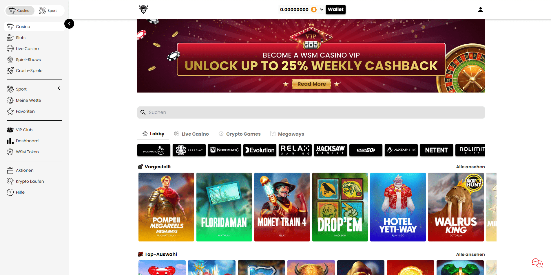 WSM Casino Slots